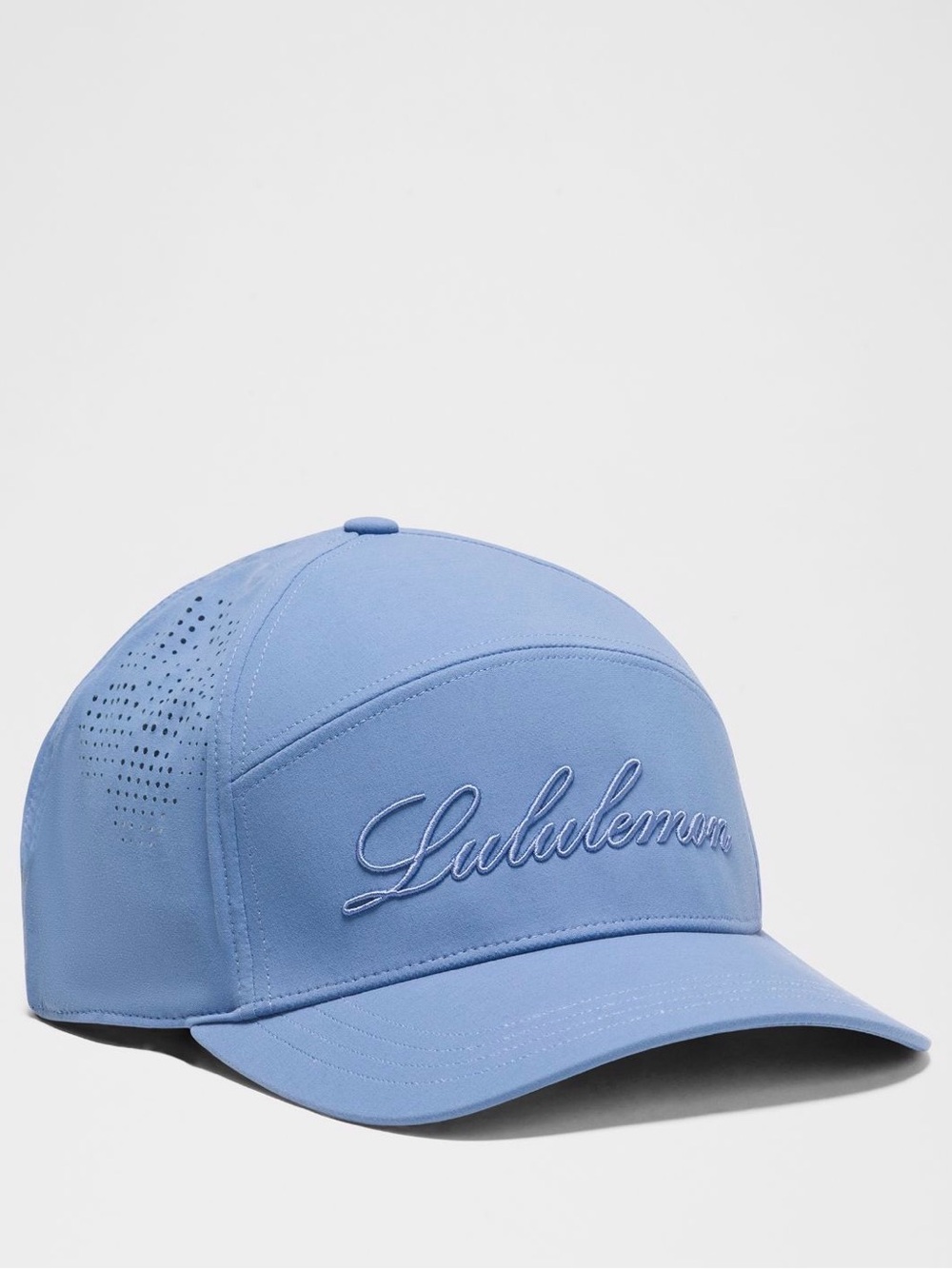 lululemon athletica Game Days Snapvack Light Blue Script Logo Baseball Cap S/M